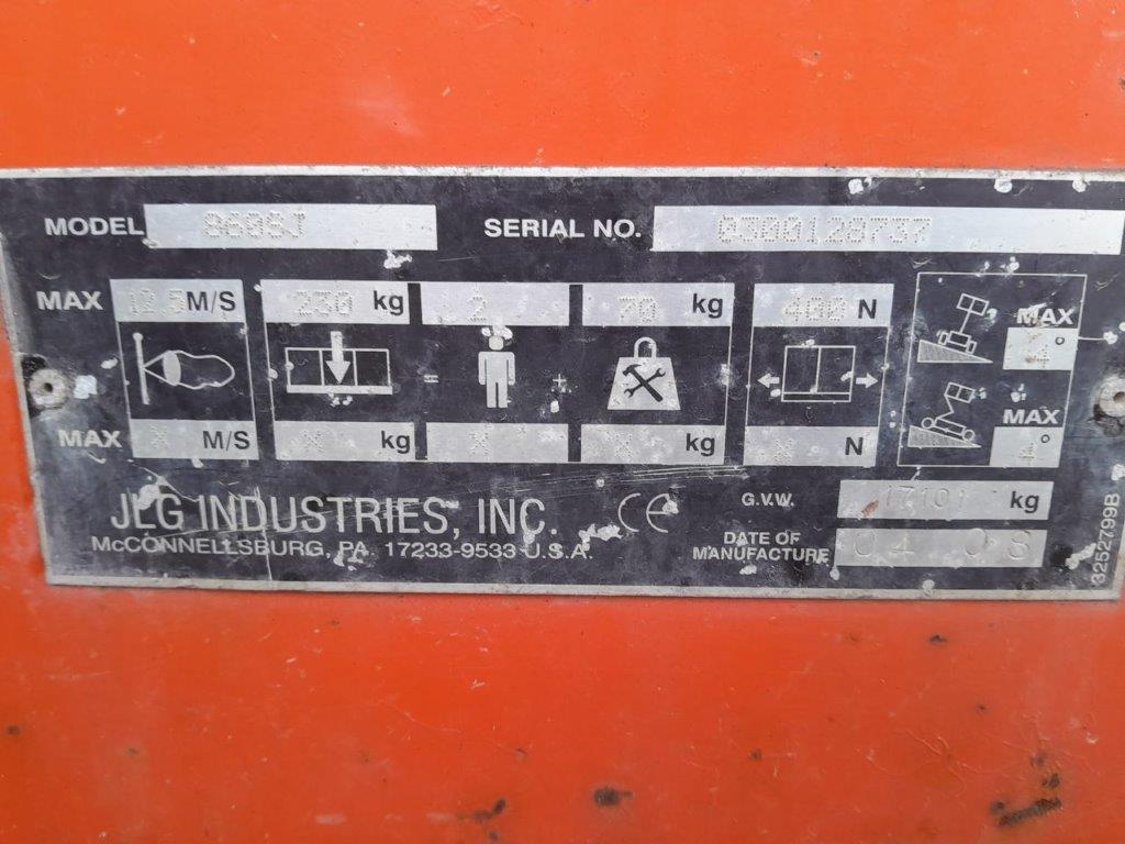 Sold - Articulated Boom Lift - View 2